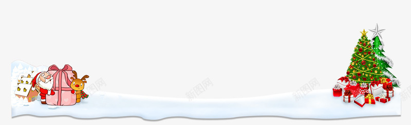 圣诞节装饰png免抠素材_88icon https://88icon.com 圣诞树 圣诞礼物 圣诞老人 圣诞节元素 圣诞节装饰 雪地