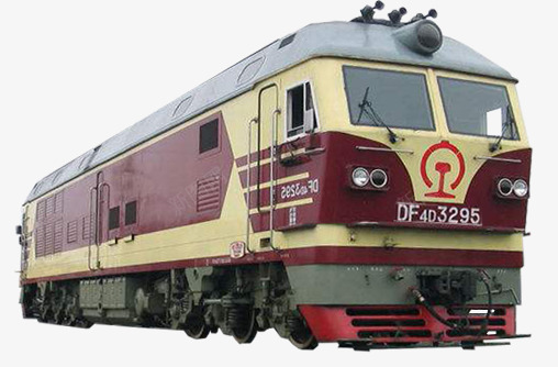 行驶中的火车头psd免抠素材_88icon https://88icon.com 交通 火车 红色 行驶的火车