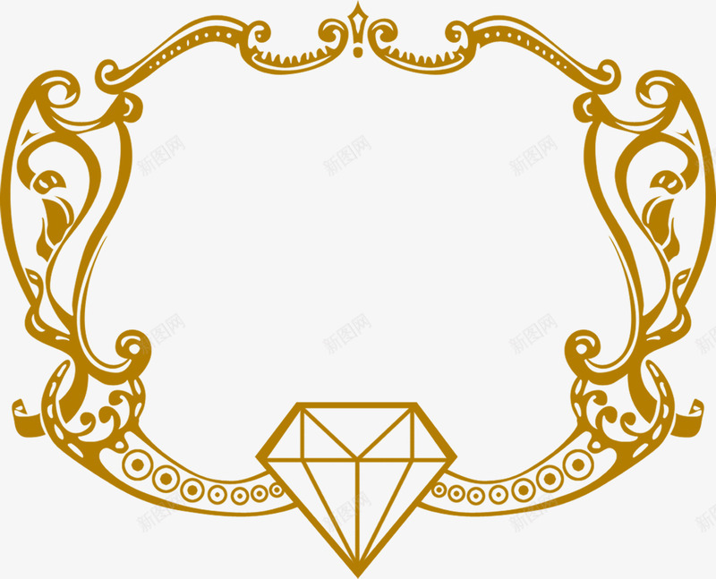 黄色钻石花纹装饰png免抠素材_88icon https://88icon.com 花纹 装饰 钻石 黄色