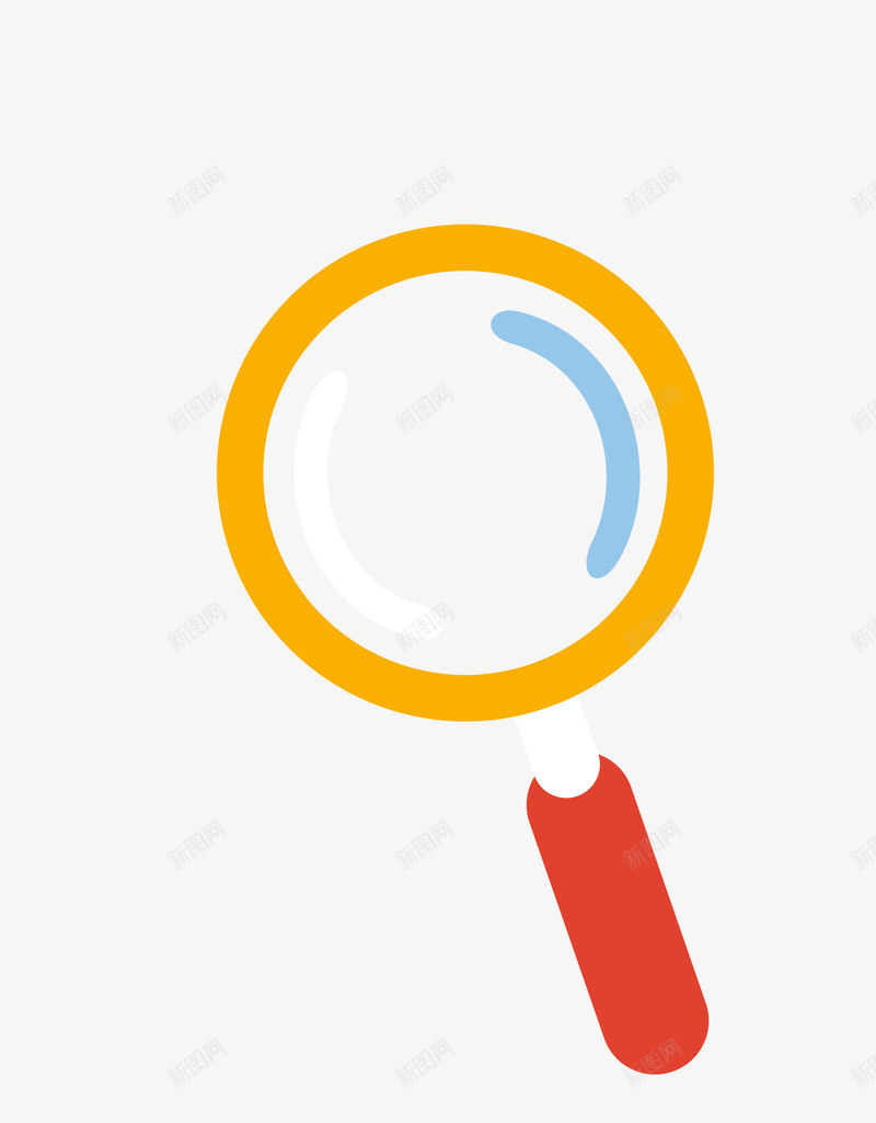 卡通扁平化放大镜矢量图eps免抠素材_88icon https://88icon.com 卡通放大镜 扁平化放大镜 放大镜 放大镜png 矢量放大镜 研究用品放大镜 矢量图