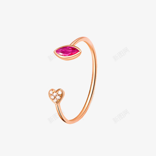 芭法娜心晴钻石戒指png免抠素材_88icon https://88icon.com 18K玫瑰金钻石戒指 产品实物 天然红宝石钻石戒指 时尚优雅戒指 钻戒