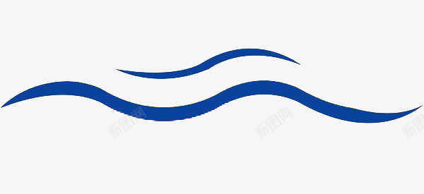 手绘蓝色波浪曲线png免抠素材_88icon https://88icon.com 不规则波浪纹 不规则波浪线 几何曲线 手绘 曲线 波浪曲线 波浪线 流水纹 线条 蓝色