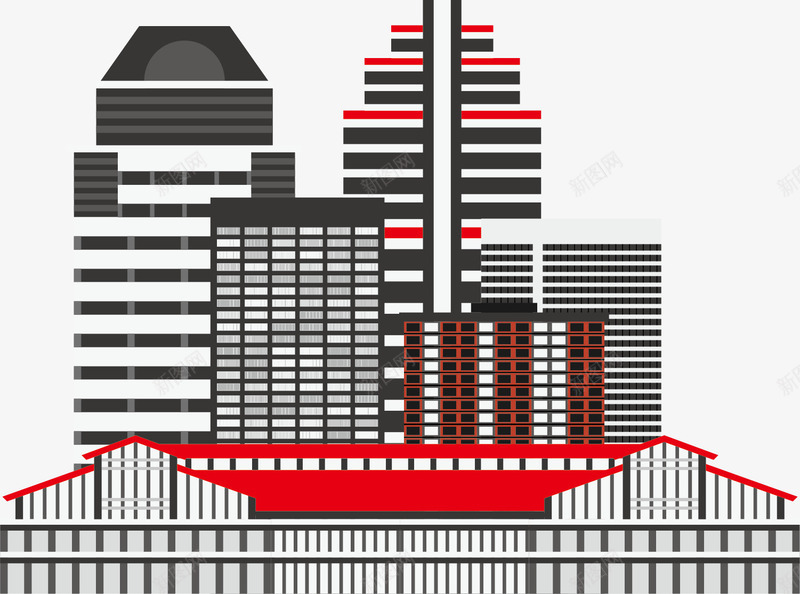 商场高楼大厦png免抠素材_88icon https://88icon.com 免抠PNG 办公楼 商业区 城市高楼 房子 楼房 贸易 金融