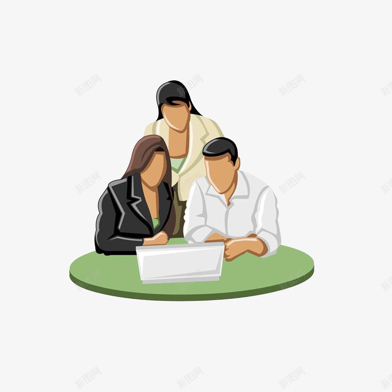 卡通观看电脑视频讨论细节的男女png免抠素材_88icon https://88icon.com 卡通男女 卡通观看电脑视频讨论细节的男女素材免费下载 商讨 小组 小组讨论会 绿色桌子 观看电脑 讨论细节