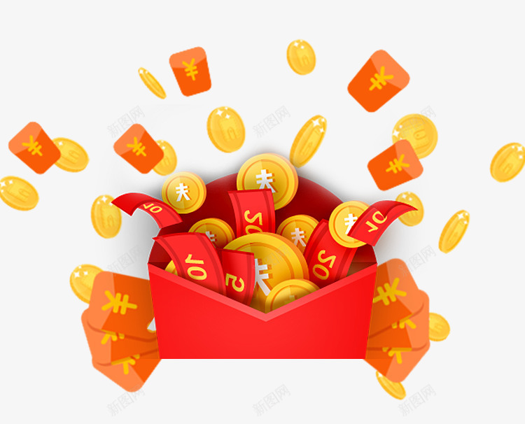钱包png免抠素材_88icon https://88icon.com 红包 金币 金钱 钱包
