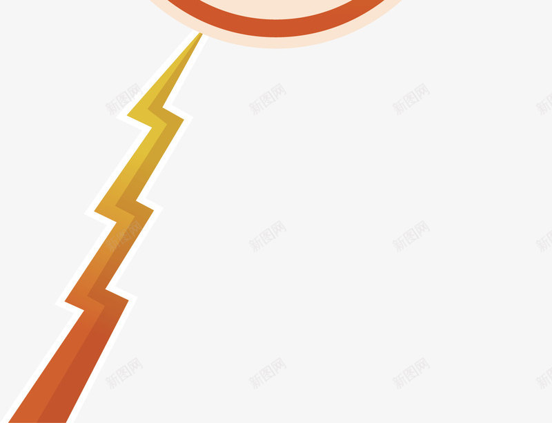 闪电效果对比框png免抠素材_88icon https://88icon.com 对比 对比框 矢量png 闪电 闪电效果