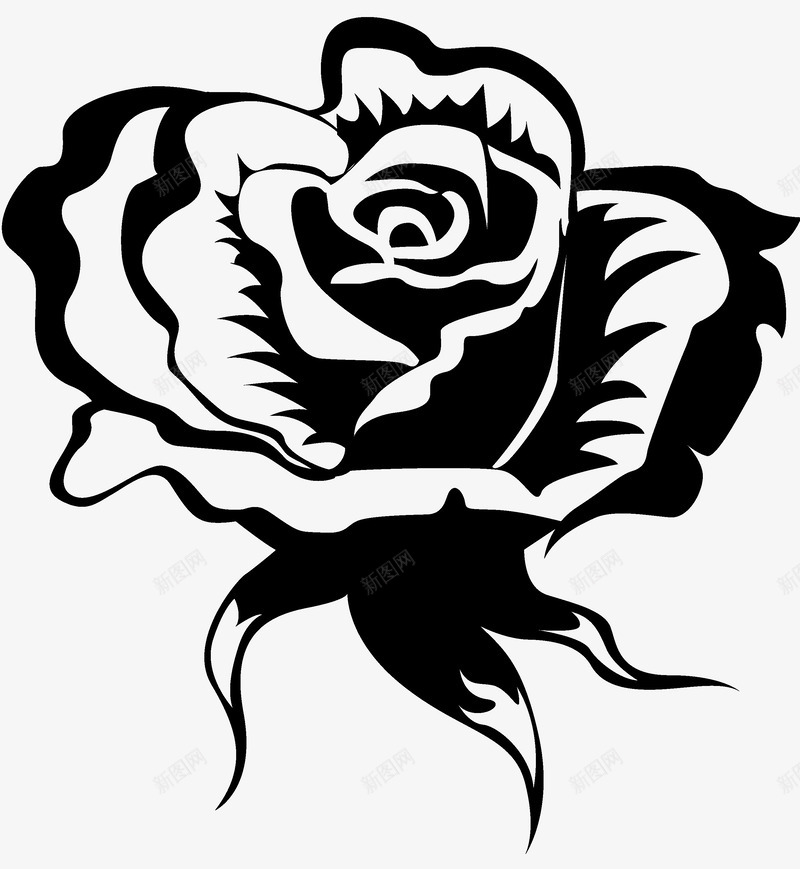 喷墨线条花朵矢量图eps免抠素材_88icon https://88icon.com 中国风 传统元素 喷墨 墨水效果 毛笔效果 线条 花朵 矢量图