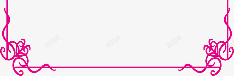 简单边框png免抠素材_88icon https://88icon.com 中国风边框 卡通 竖条边框 竖着边框 边框