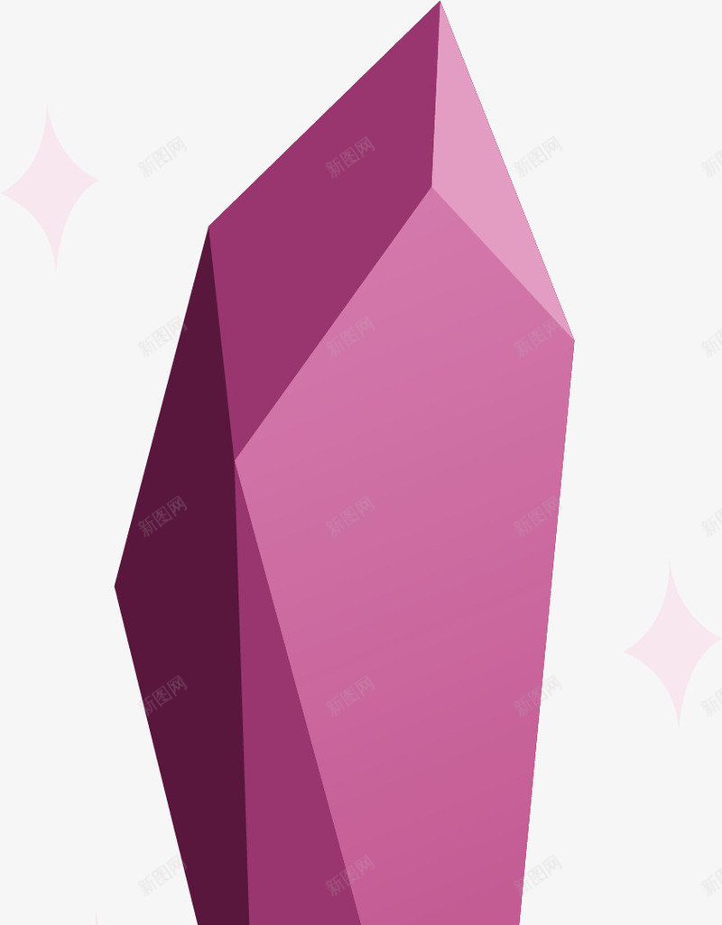 卡通矿石png免抠素材_88icon https://88icon.com PNG图 PNG图下载 创意卡通 卡通 卡通插图 插图 水晶石 矿石 紫宝石