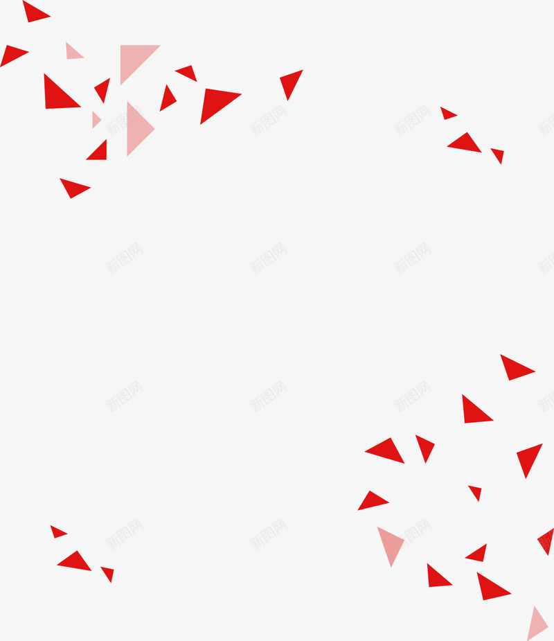 红色几何三角png免抠素材_88icon https://88icon.com 三角形 几何 漂浮 红色 背景素材