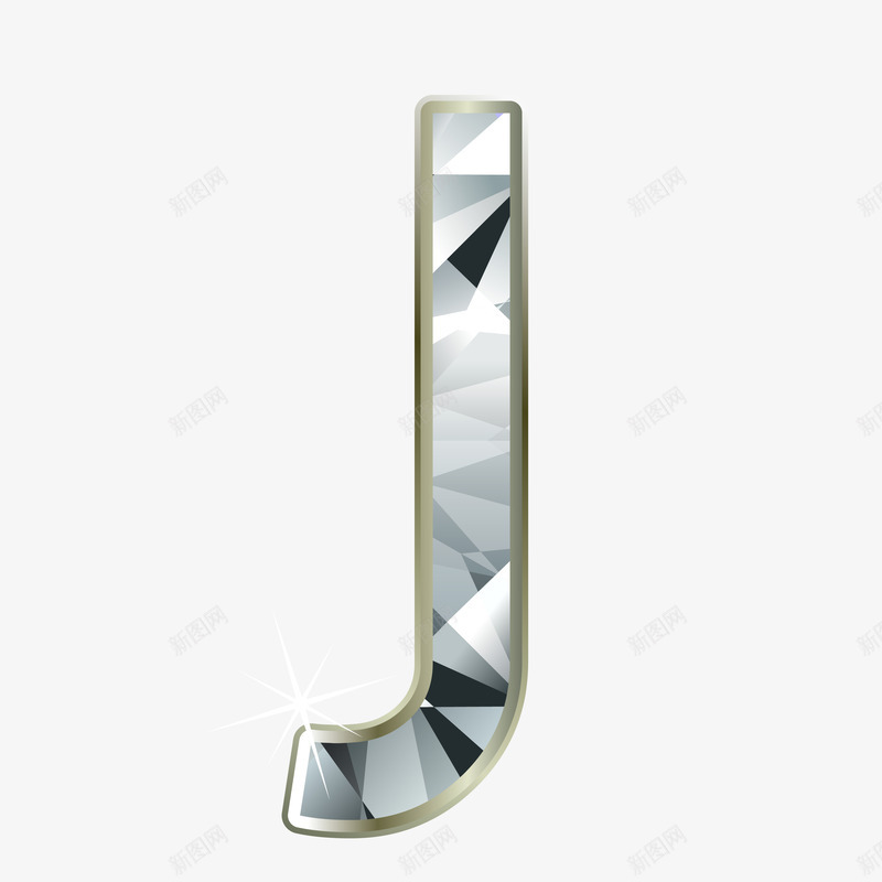 钻石英文字母Jpng免抠素材_88icon https://88icon.com J 英文字母 钻石