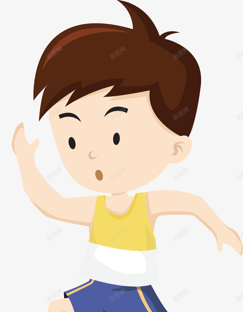 奔跑运动的小男孩png免抠素材_88icon https://88icon.com 人物 人物设计 健康 卡通 奔跑运动 男孩