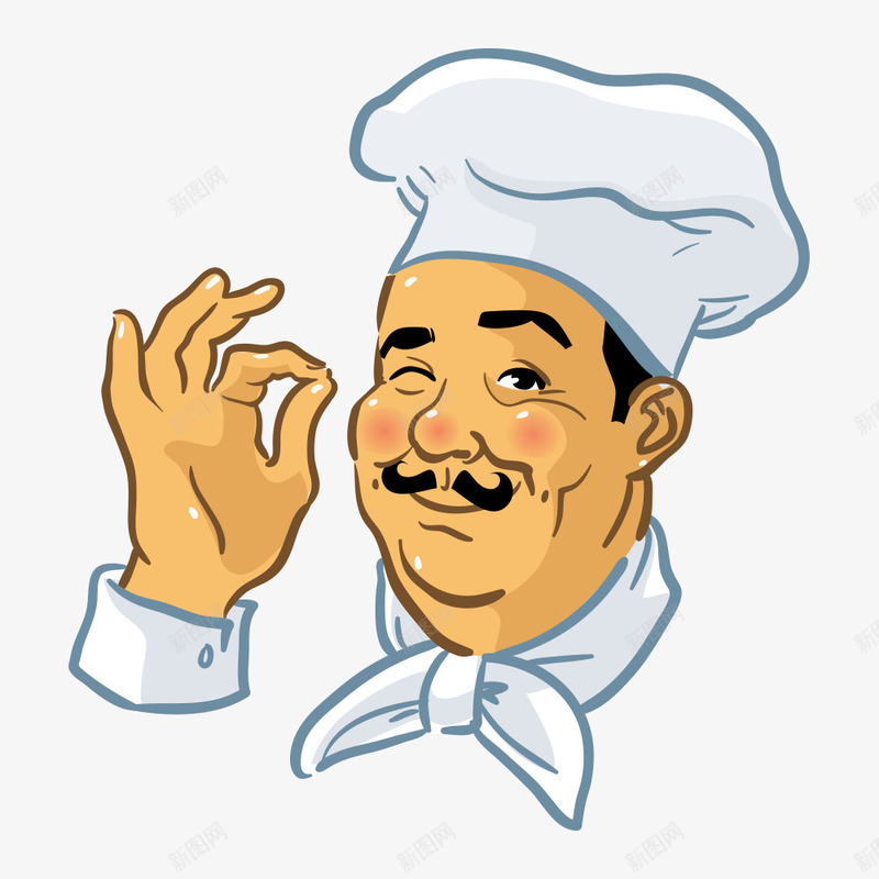 厨师png免抠素材_88icon https://88icon.com 人物 卡通人物 厨师 厨师职业 大厨 烹饪 餐饮 餐饮行业