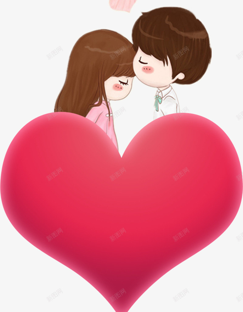 红色情人节接吻情侣png免抠素材_88icon https://88icon.com 婚庆 婚礼 心形 情人节 接吻图 接吻情侣 浪漫 爱心 爱情