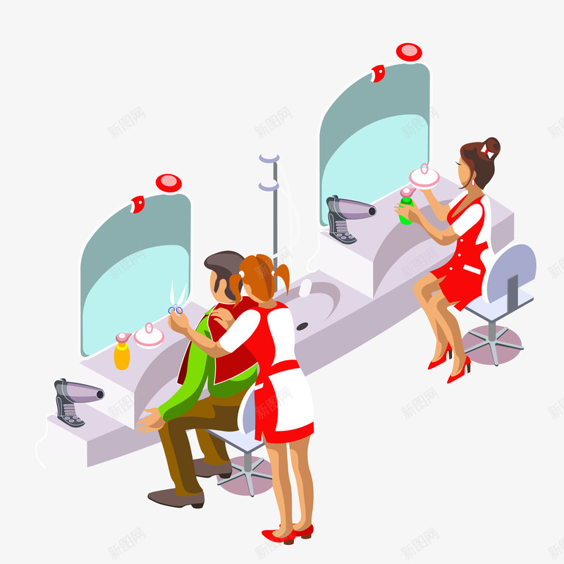 手绘时尚美容店矢量图eps免抠素材_88icon https://88icon.com png免抠图 创意 化妆 卡通 手绘 时尚 美容 镜子 矢量图