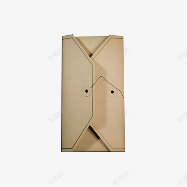 档案袋png免抠素材_88icon https://88icon.com 产品实物棕色绕线