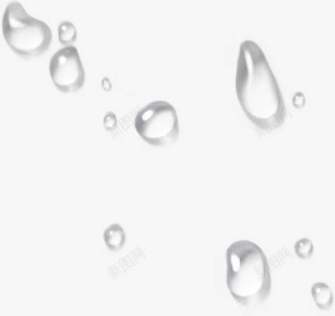 雨滴png免抠素材_88icon https://88icon.com 水滴 水珠 雨水 露水