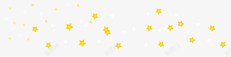 繁星点点png免抠素材_88icon https://88icon.com 白色繁星 黄色五角星