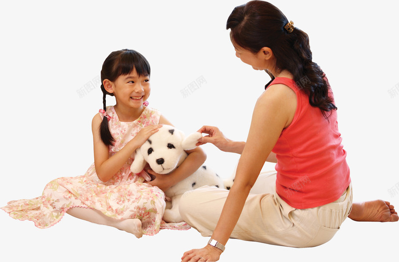 温馨玩耍母女人物斑点狗动物玩具png免抠素材_88icon https://88icon.com 人物 动物 斑点 母与女 母女 温馨 玩具 玩耍