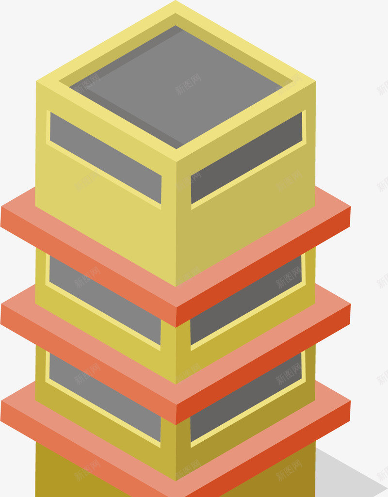 25D立体房子矢量图ai免抠素材_88icon https://88icon.com 25D 创意 卡通手绘 水彩 立体房子 高楼大厦 矢量图