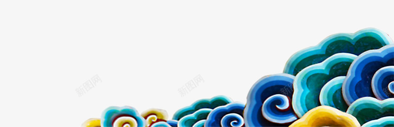 祥云元宵节psd免抠素材_88icon https://88icon.com 五彩 元宵节 祥云 节日