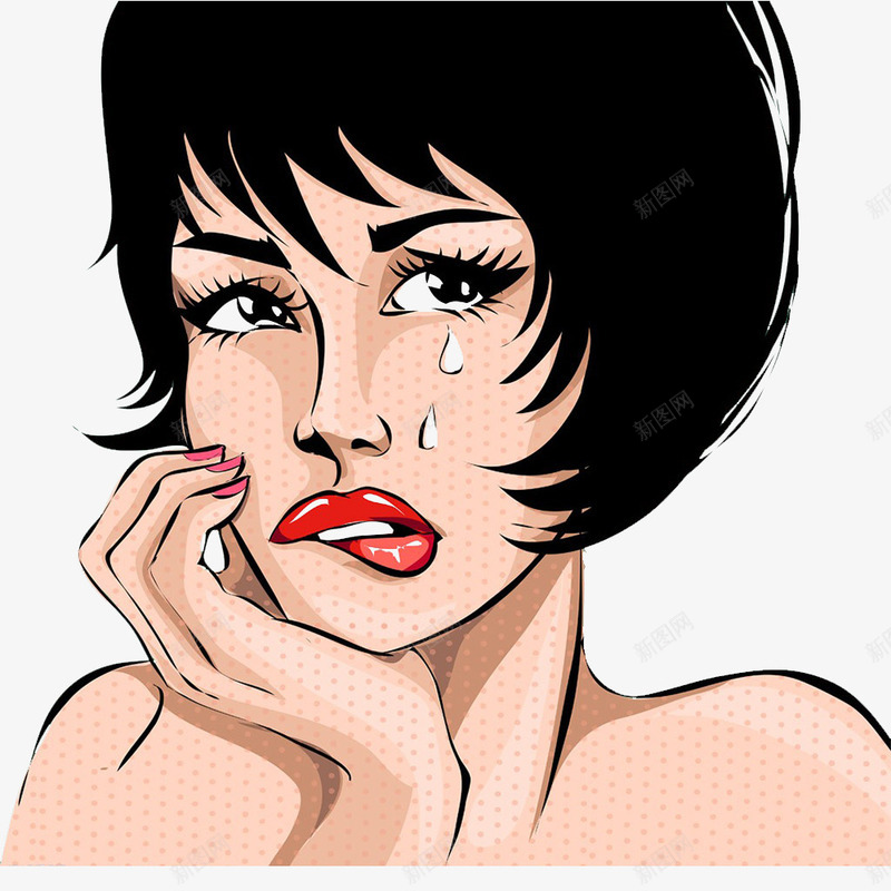 失望的女孩png免抠素材_88icon https://88icon.com 卡通 卡通失望的表情 哭泣的 失望卡通 失望的 失望的女孩 消沉