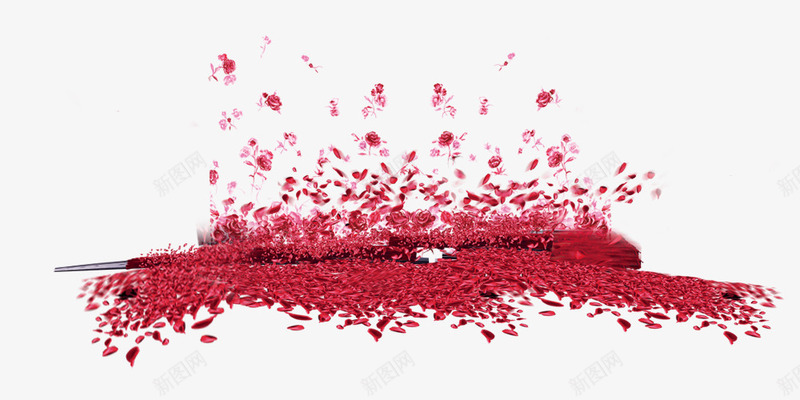 红色海报花瓣背景png免抠素材_88icon https://88icon.com 好多花瓣 情人节背景 海报花瓣背景 玫瑰花瓣 红色花瓣 花瓣