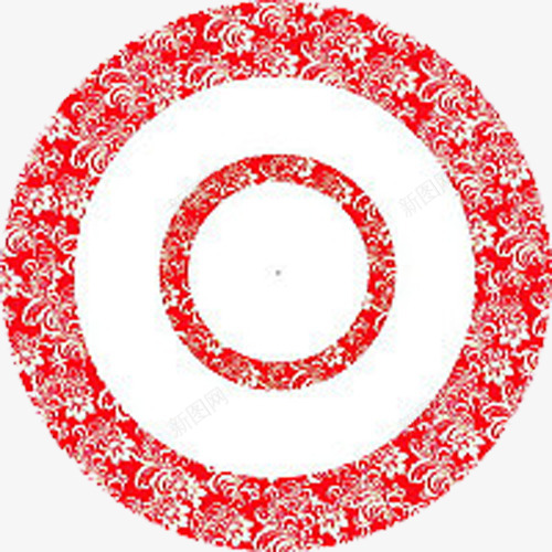 中国红油纸伞伞面png免抠素材_88icon https://88icon.com 中国红伞 中国风伞 伞面 油纸伞伞面 红白相间伞面