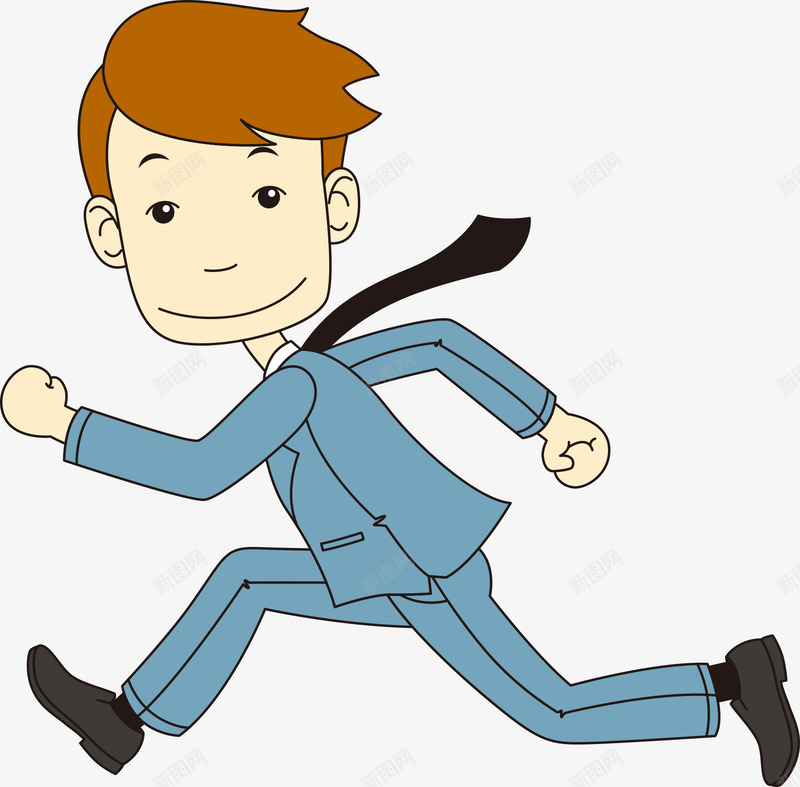 奔跑的卡通男孩png免抠素材_88icon https://88icon.com 人物 卡通人物 卡通男孩 奔跑 男孩 矢量人物