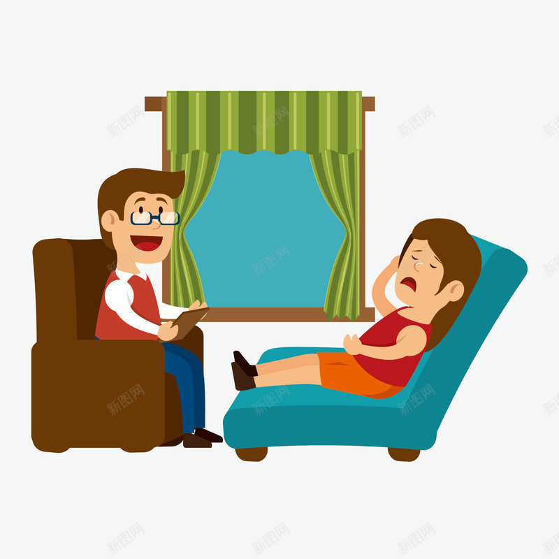 卡通女人咨询催眠大师矢量图eps免抠素材_88icon https://88icon.com 催眠 催眠大师 催眠心理 卡通 卡通女人 咨询 咨询师 头疼的女人 女人催眠 心理 心理咨询 矢量图