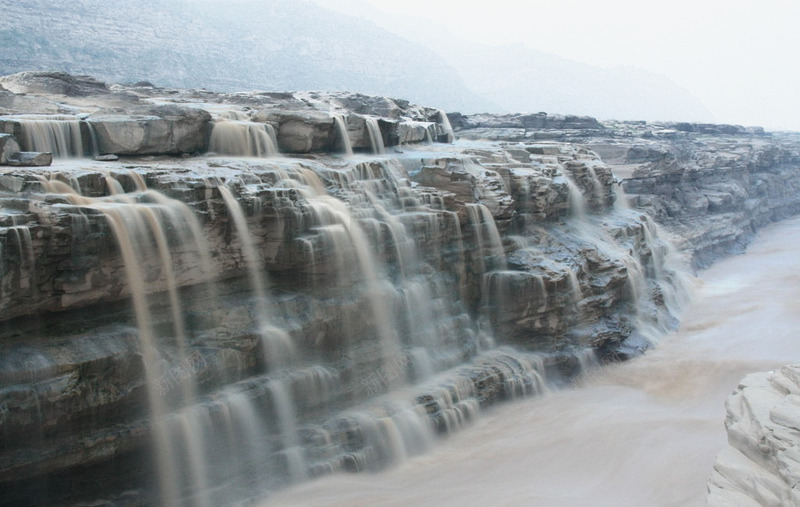 旅游png免抠素材_88icon https://88icon.com 壶口瀑布 山西 自然风光