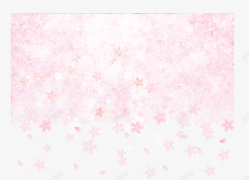 粉色樱花png免抠素材_88icon https://88icon.com 樱花 樱花ps 水彩 矢量素材 粉色 花瓣 飘落