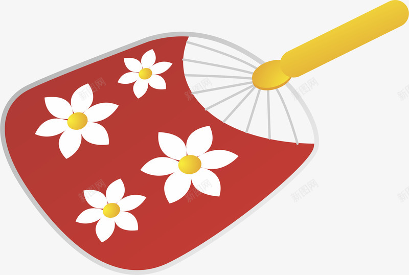 扇子png免抠素材_88icon https://88icon.com png 夏天 扇子 扇风 矢量素材