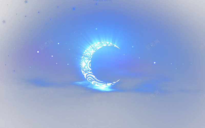 月牙png免抠素材_88icon https://88icon.com 中秋节 光效 光晕 光束 光线 创意 创意背景 抽丝 抽象 明月 月亮 月牙 潮流 炫光 璀璨 科技 色彩 蓝光 虚化