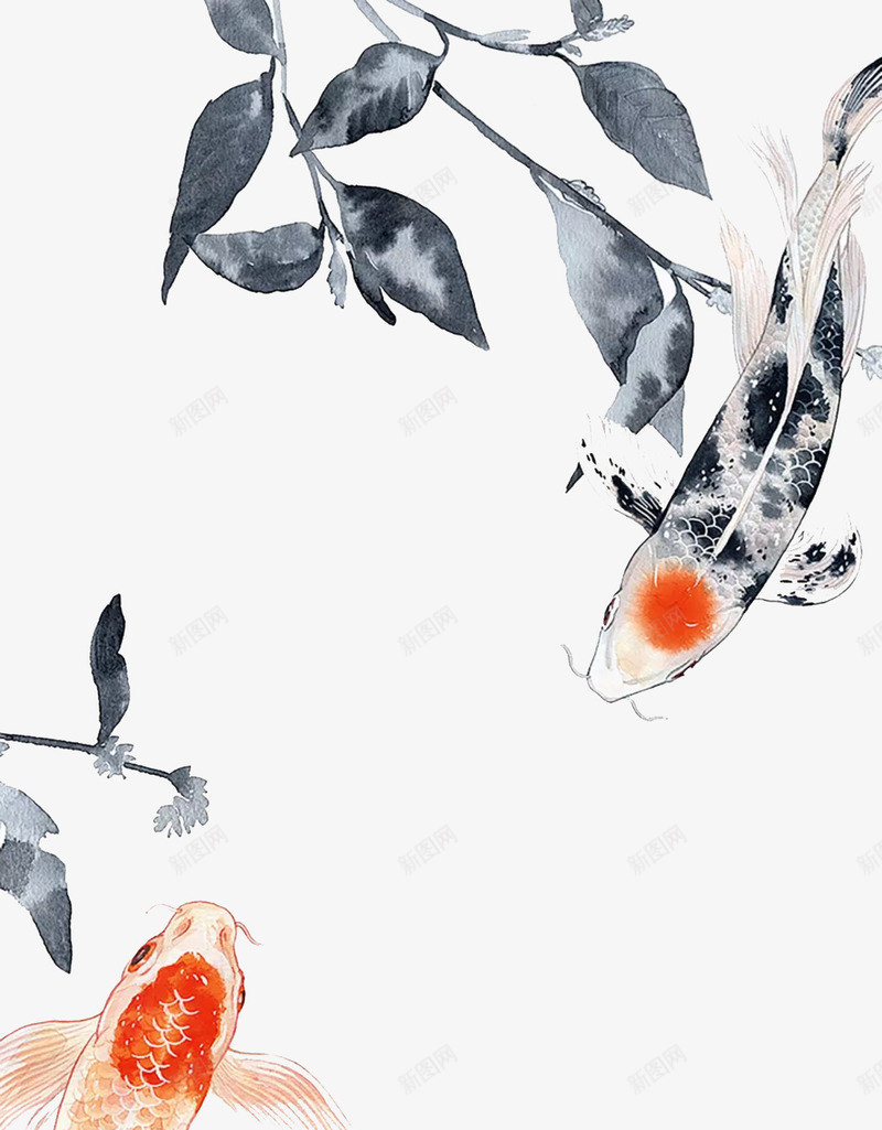 锦鲤古风2019好运来psd免抠素材_88icon https://88icon.com 2019 农历新年 古风 好运图 好运来 好运锦鲤 手抄报装饰 新年 新年快乐 新年手抄报 猪年 财神 转发锦鲤 锦鲤