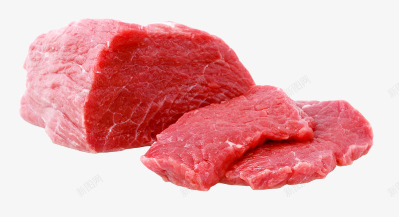 新鲜牛肉切片png免抠素材_88icon https://88icon.com 切片 牛肉 牛腱肉 生肉 肉类