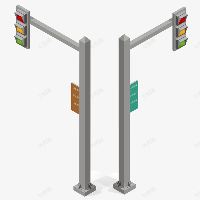 交通灯装饰案矢量图ai免抠素材_88icon https://88icon.com 交通灯 卡通 手绘 投影 灯 纹理 纹路 线条 装饰 质感 阴影 矢量图