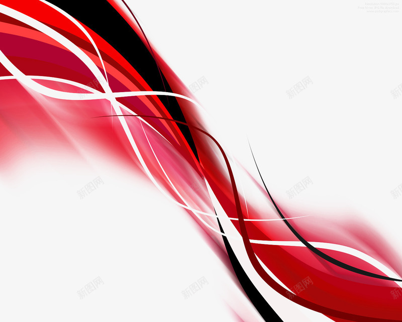 红色环绕丝绸线条png免抠素材_88icon https://88icon.com 丝绸 动感线条 动感背景 红色曲线 背景