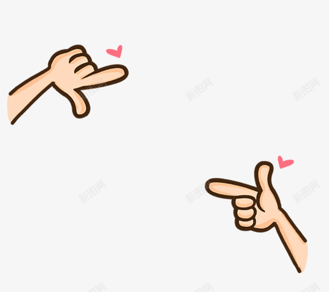卡通手势png免抠素材_88icon https://88icon.com 卡通 手势 手绘 手语我爱你 比心 水彩 画框 画面 相机 装饰