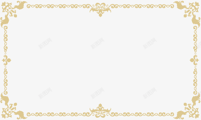 边框欧式相框促销边角png免抠素材_88icon https://88icon.com 欧式 相框 边框 边角