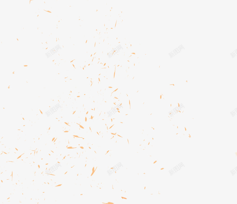 手绘黄色火光海报png免抠素材_88icon https://88icon.com 海报 火光 黄色 漂浮 碎片 绘画