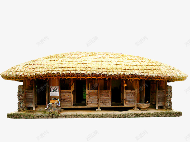 茅草屋png免抠素材_88icon https://88icon.com 历史 旧房子 时代 茅草屋 黄色草屋