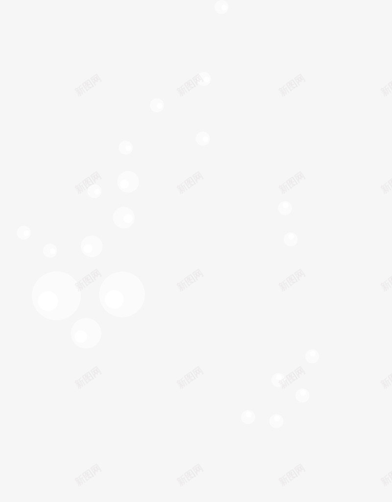 白色清新漂浮圆点png免抠素材_88icon https://88icon.com 光圈 光晕 圆点 清新 漂浮 白色