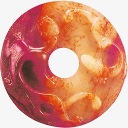 黄粉色玉佩饰品装饰png免抠素材_88icon https://88icon.com 古代玉佩 玉佩 粉色 装饰 饰品