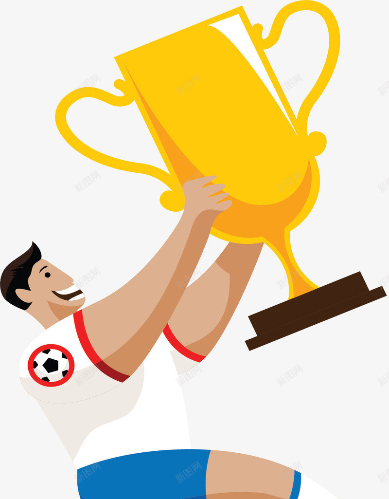 世界杯足球比赛冠军矢量图ai免抠素材_88icon https://88icon.com 世界杯 冠军 冠军奖杯 矢量png 足球比赛 足球运动员 矢量图