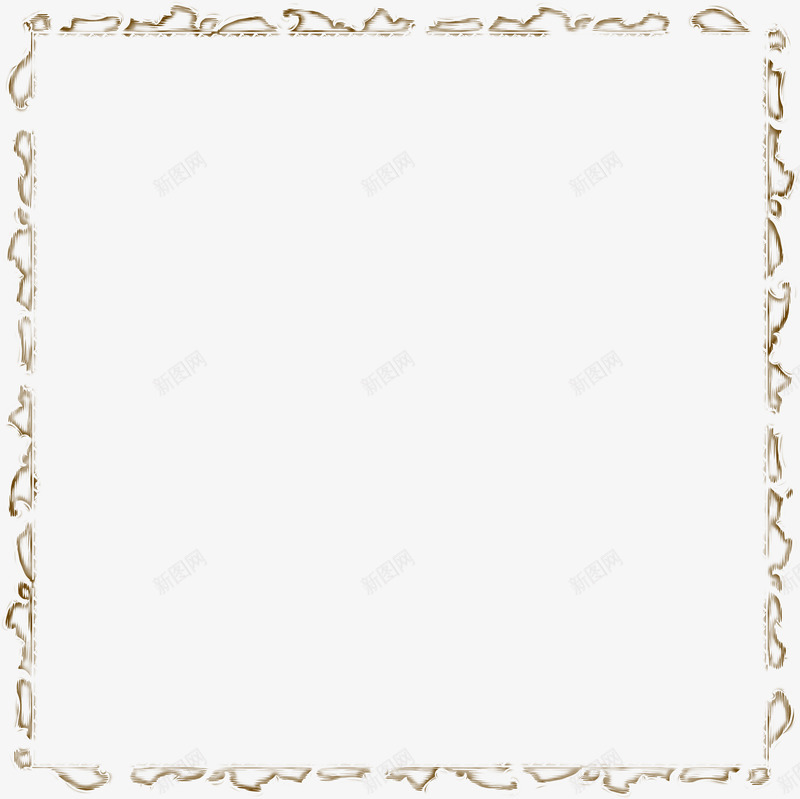 棕色裂纹相框装饰png免抠素材_88icon https://88icon.com 棕色 裂纹 装饰