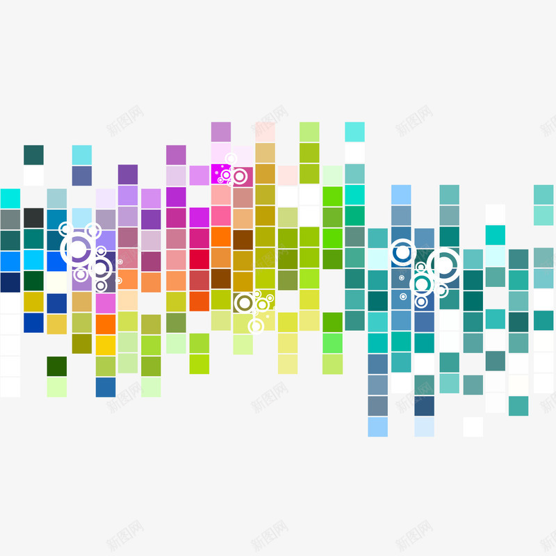 空间感格子png免抠素材_88icon https://88icon.com 五彩 方格