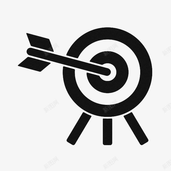 黑色简约箭靶png免抠素材_88icon https://88icon.com 几何 圆形 标靶 简约箭矢 箭靶 镖靶 靶子 靶盘 飞镖靶盘 黑色手绘