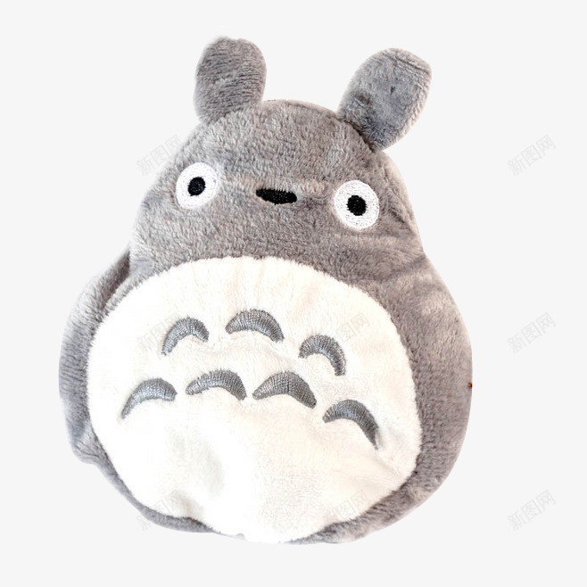 可爱灰色龙猫公仔玩具png免抠素材_88icon https://88icon.com 灰色龙猫公仔 龙猫公仔 龙猫玩具