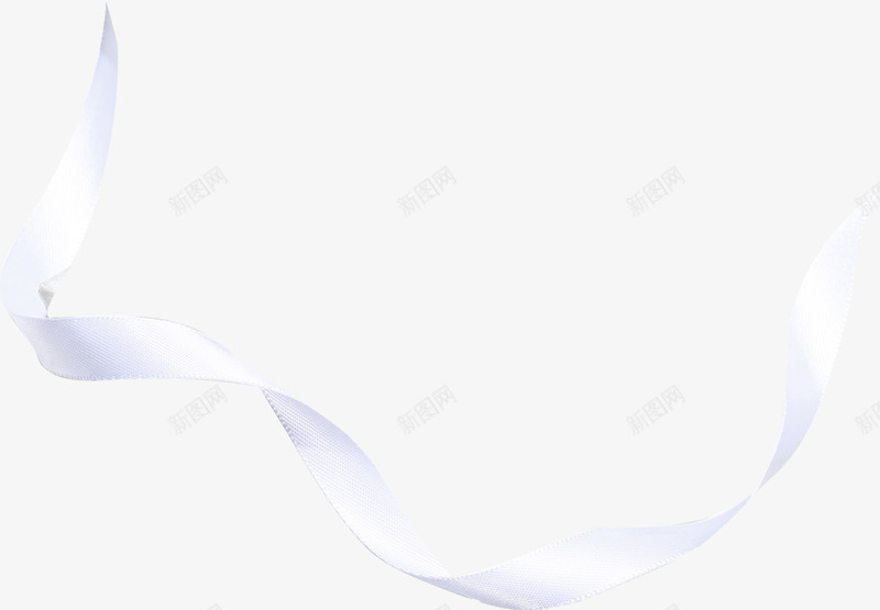 精美白色丝带百搭png免抠素材_88icon https://88icon.com 丝带 白色 精美 设计